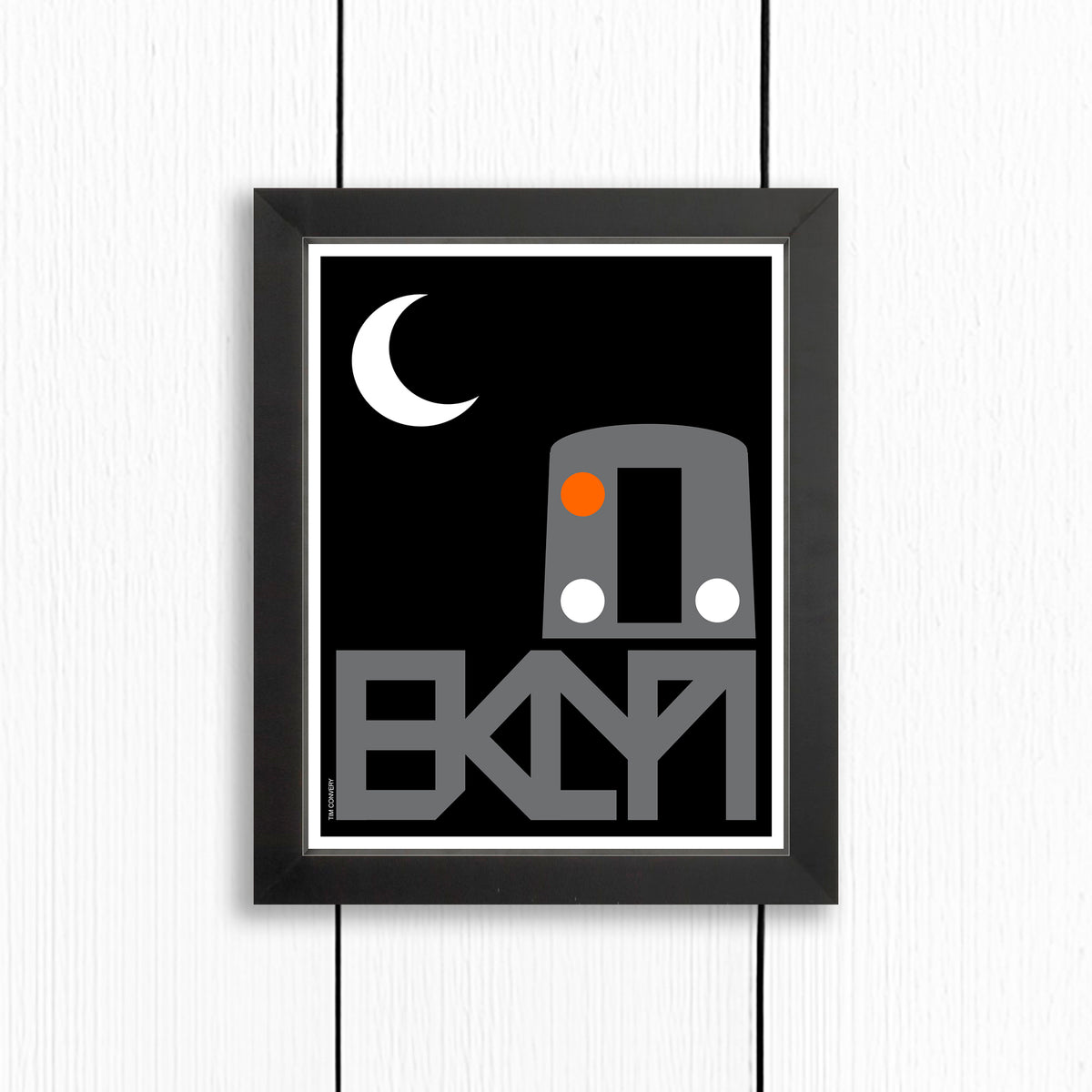 BROOKLYN / TRAIN / PRINT