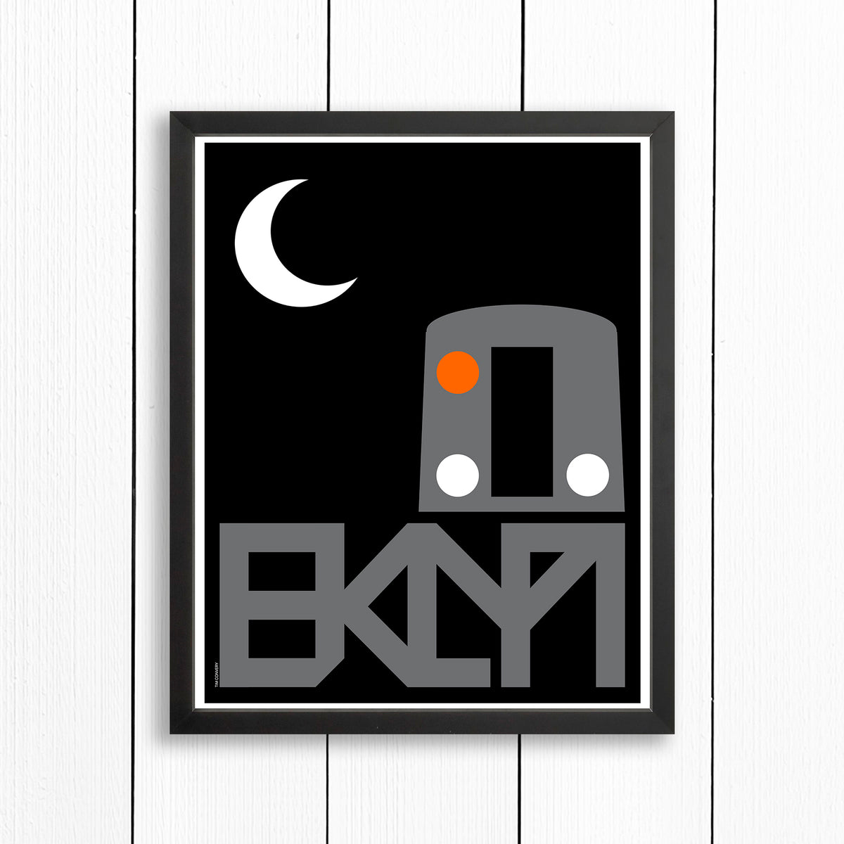 BROOKLYN / TRAIN / PRINT