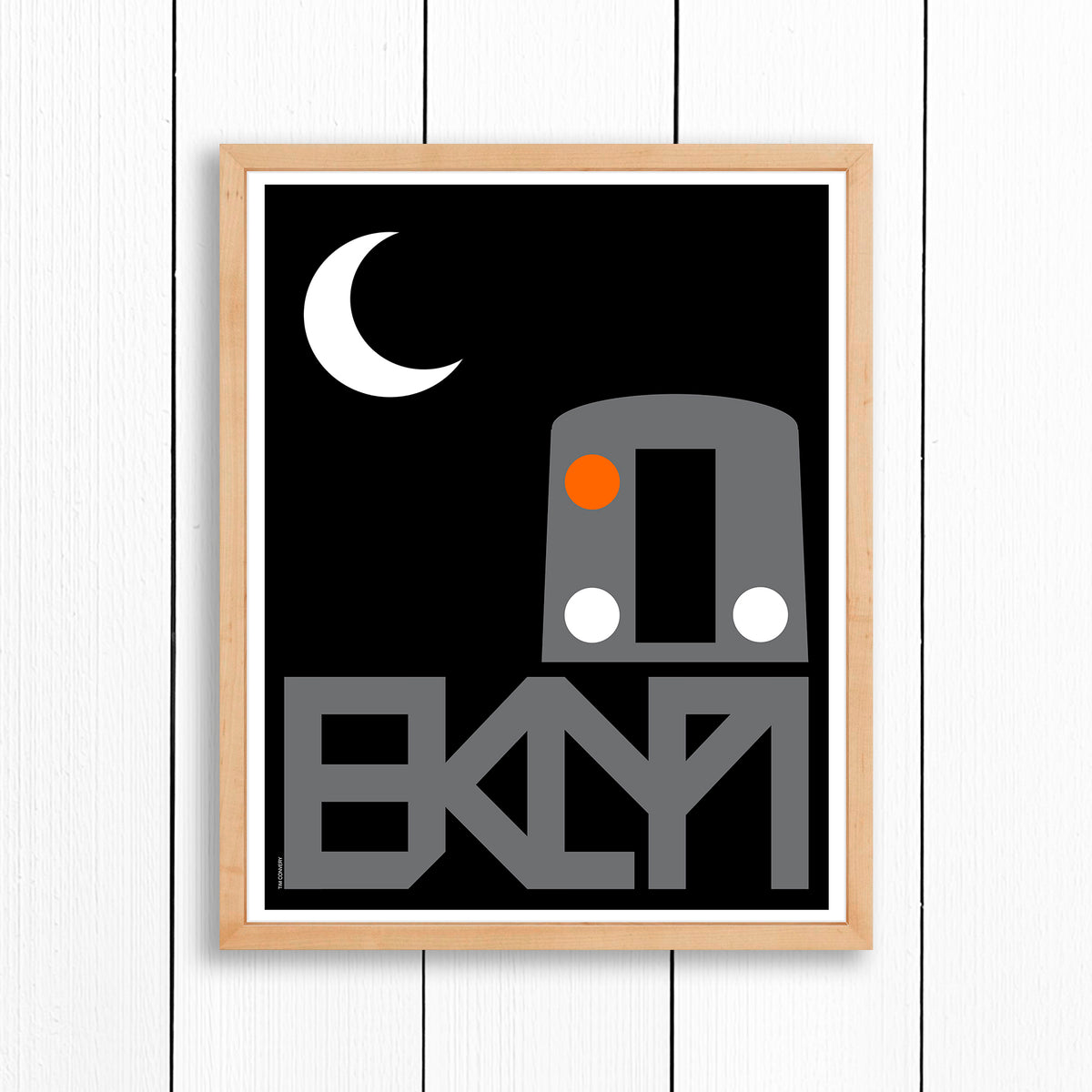 BROOKLYN / TRAIN / PRINT