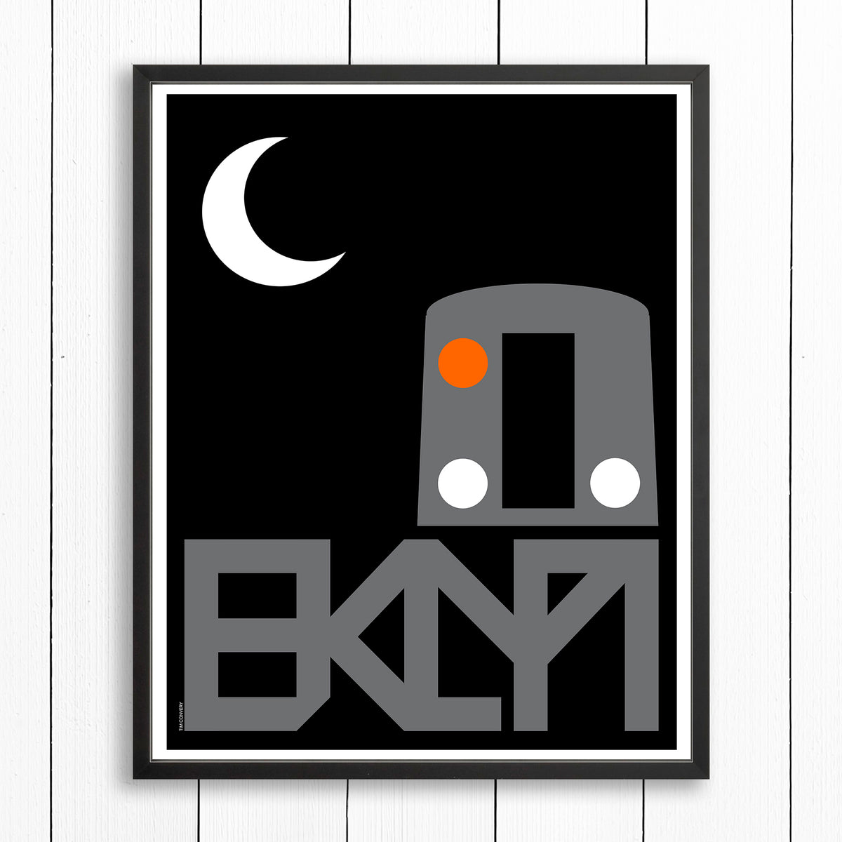 BROOKLYN / TRAIN / PRINT