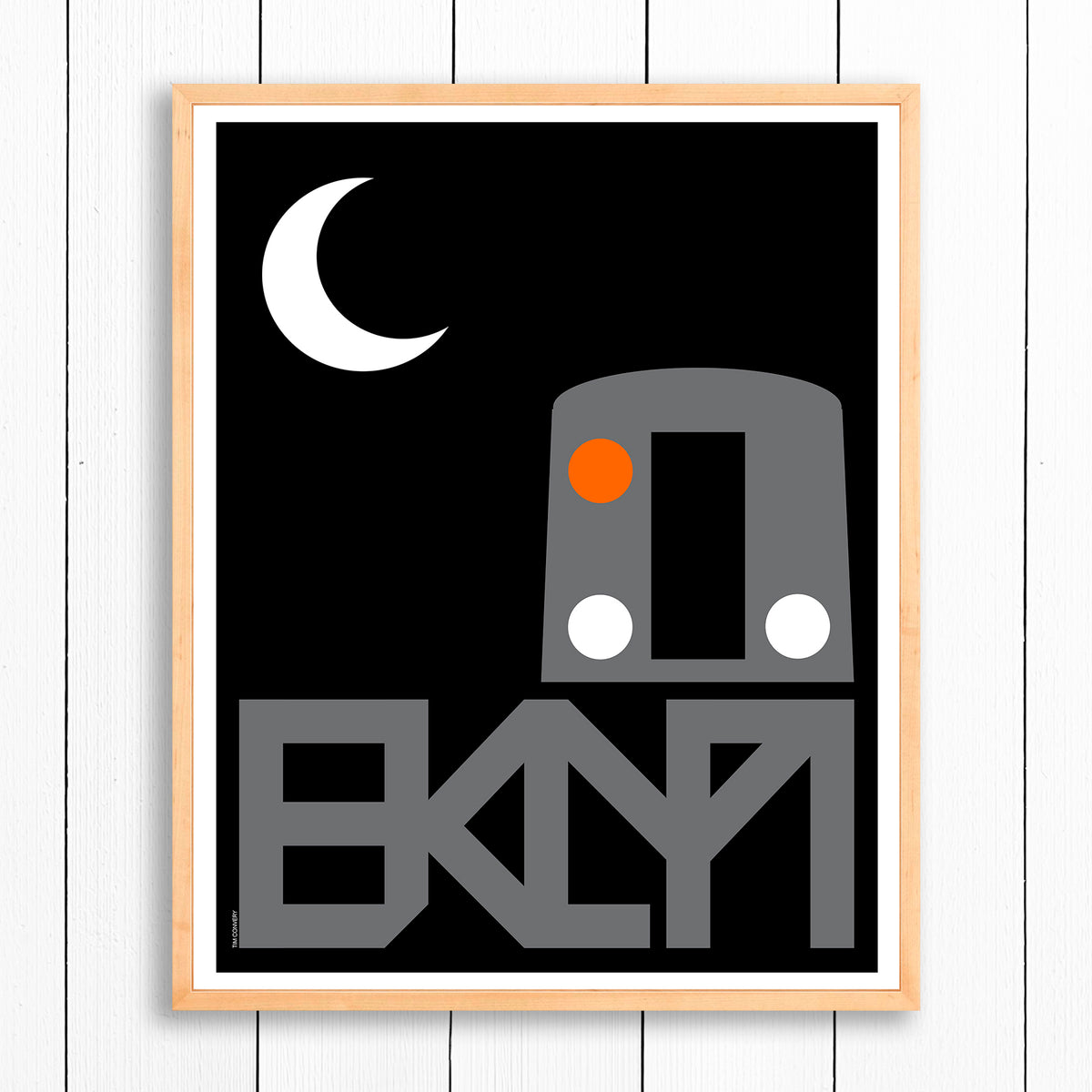 BROOKLYN / TRAIN / PRINT