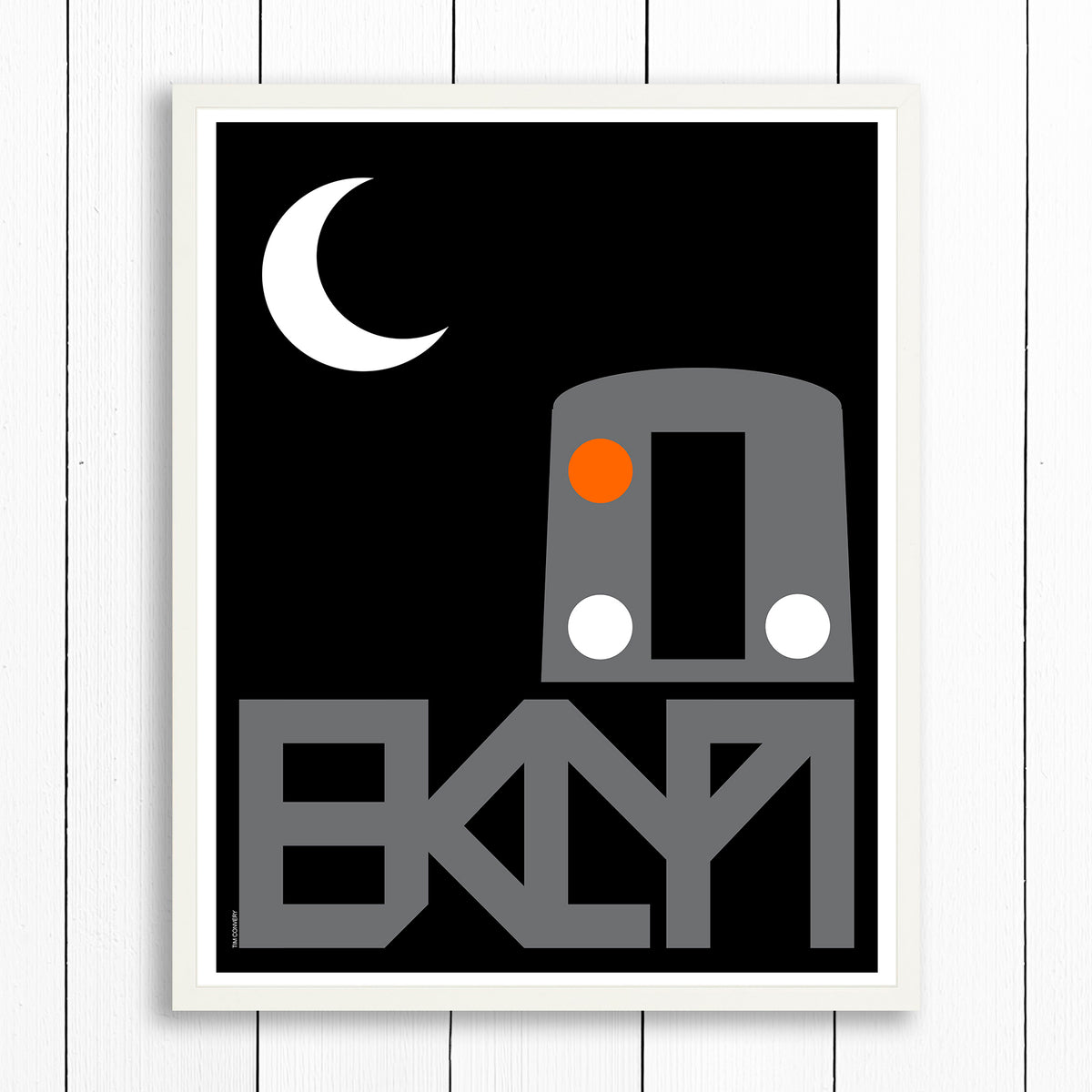 BROOKLYN / TRAIN / PRINT