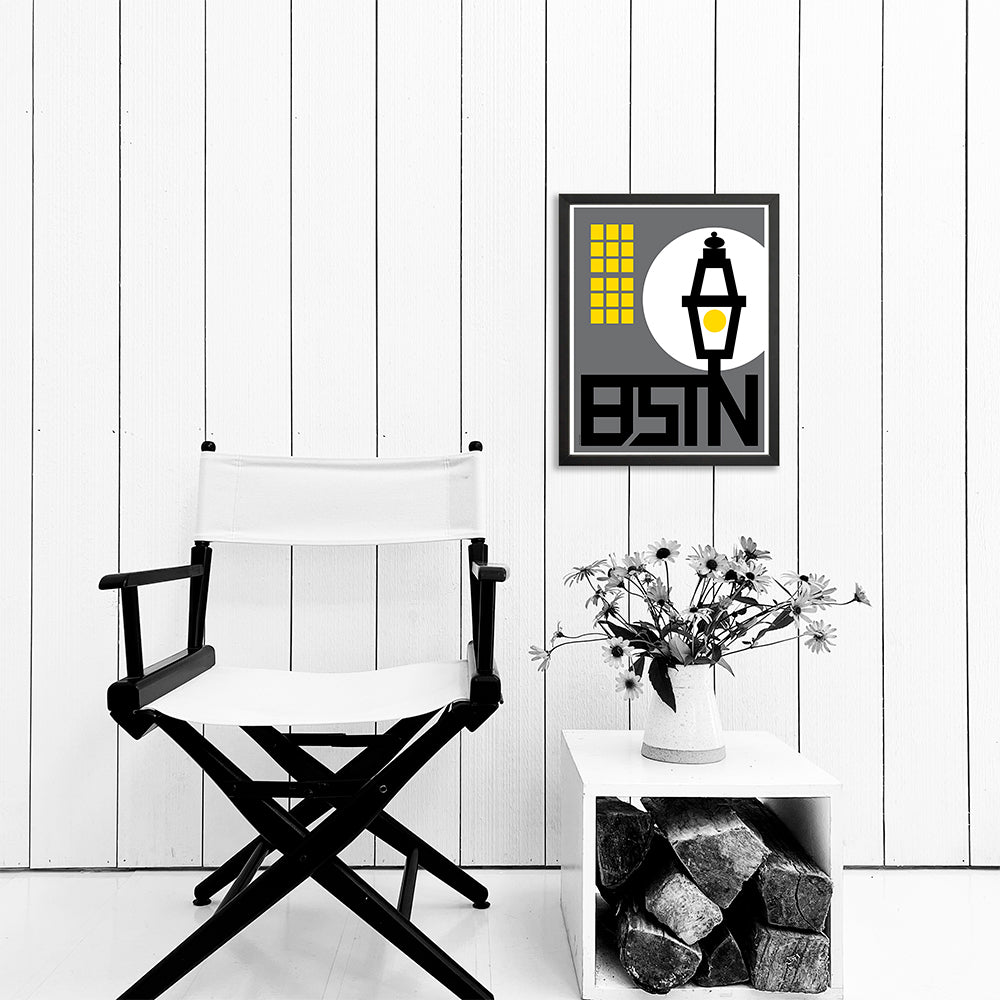 BOSTON / BEACON HILL / PRINT