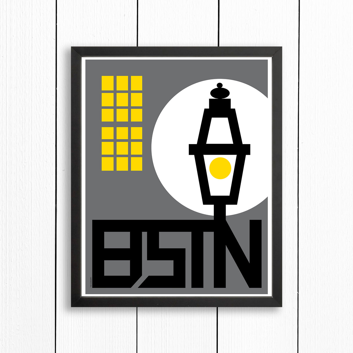 BOSTON / BEACON HILL / PRINT