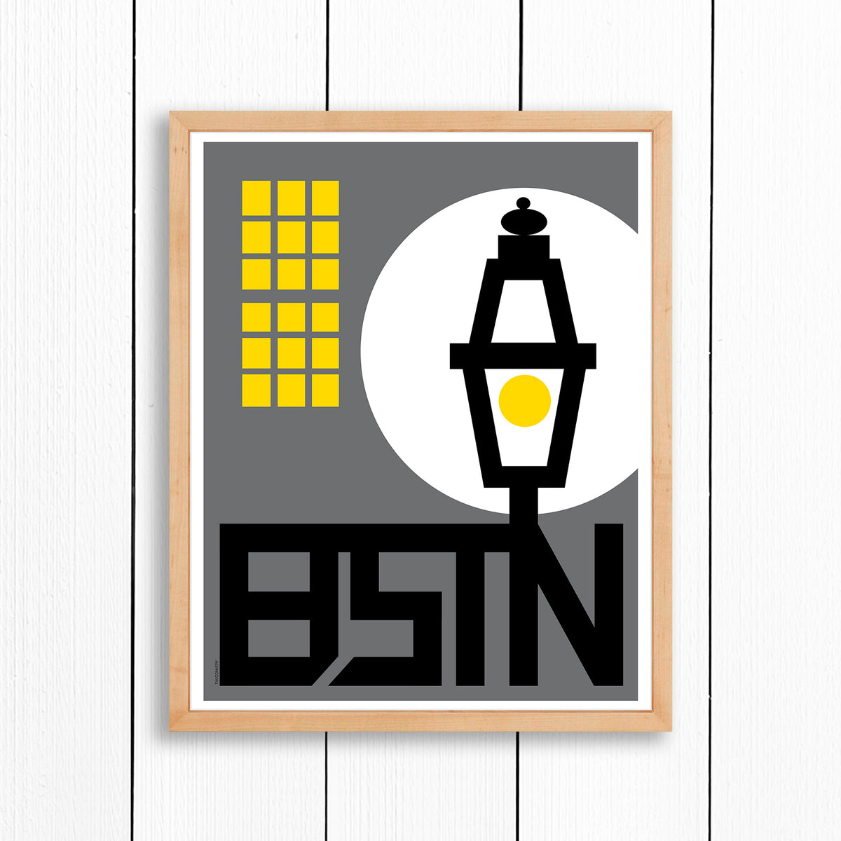 BOSTON / BEACON HILL / PRINT