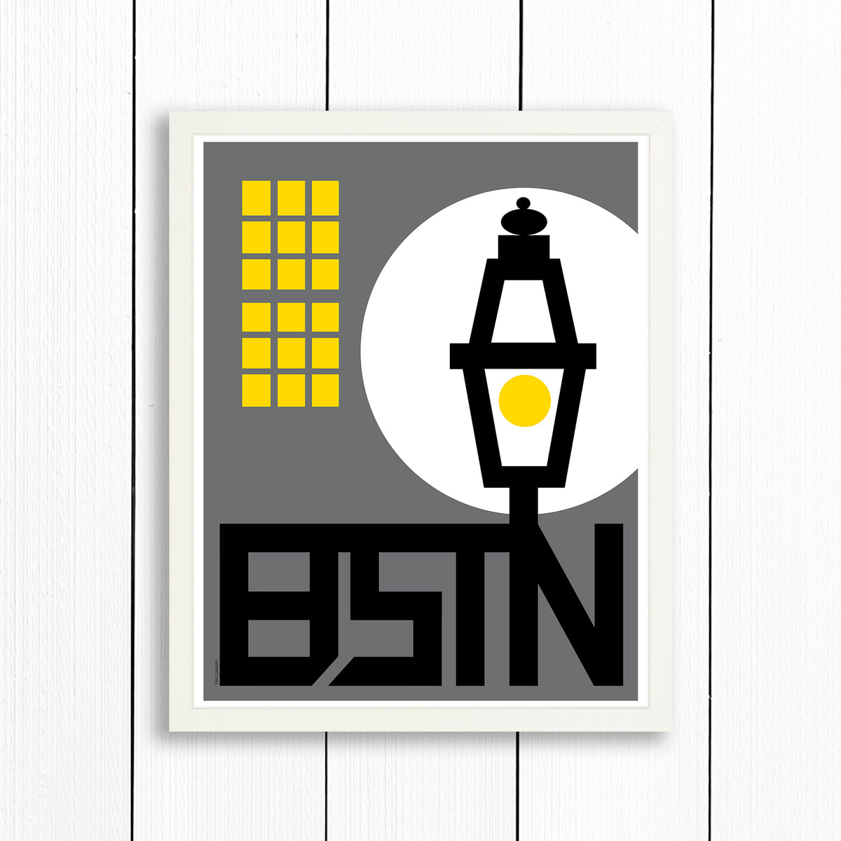 BOSTON / BEACON HILL / PRINT