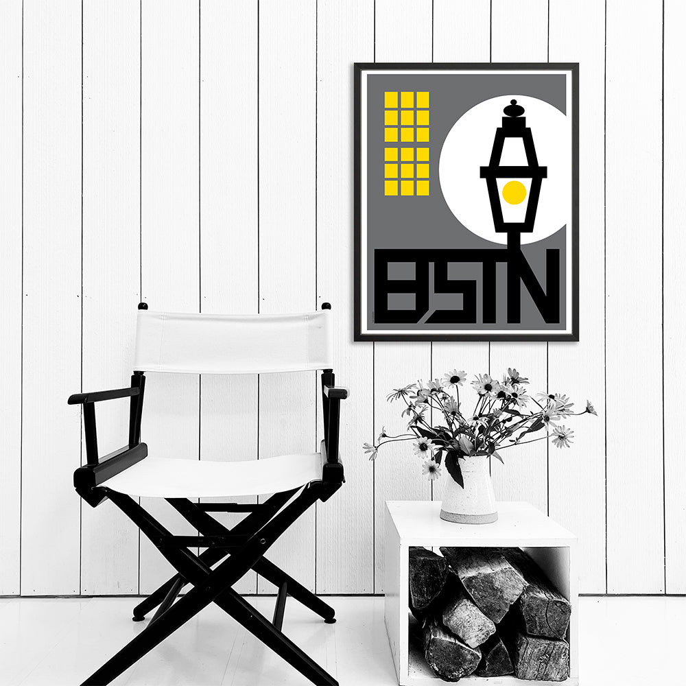 BOSTON / BEACON HILL / PRINT