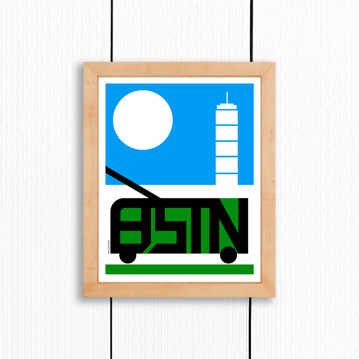 BOSTON / GREEN LINE / PRINT