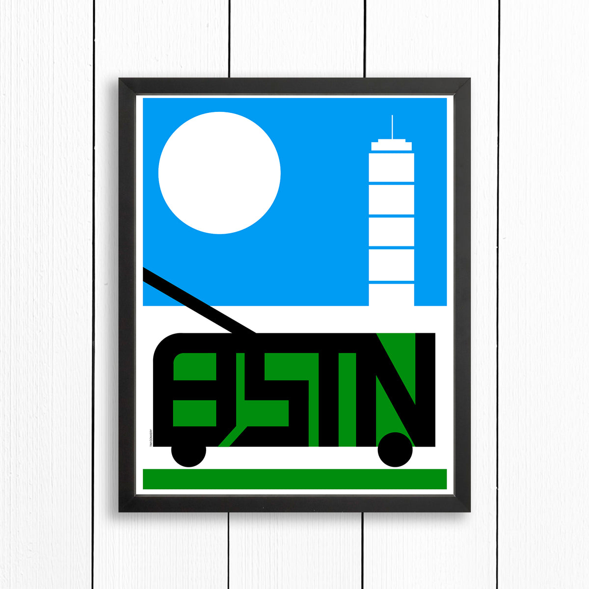 BOSTON / GREEN LINE / PRINT