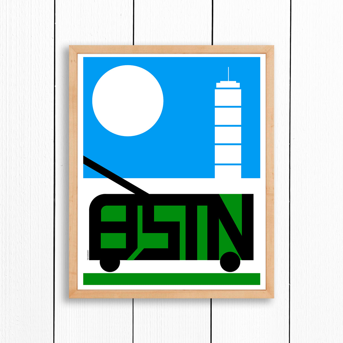 BOSTON / GREEN LINE / PRINT