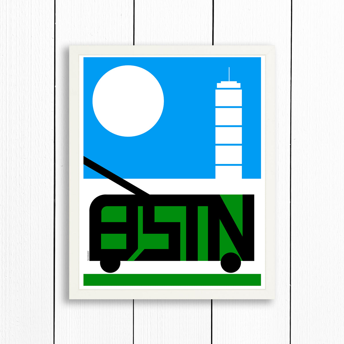 BOSTON / GREEN LINE / PRINT