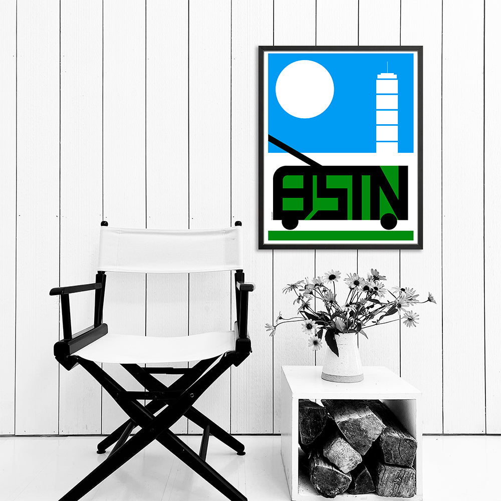 BOSTON / GREEN LINE / PRINT