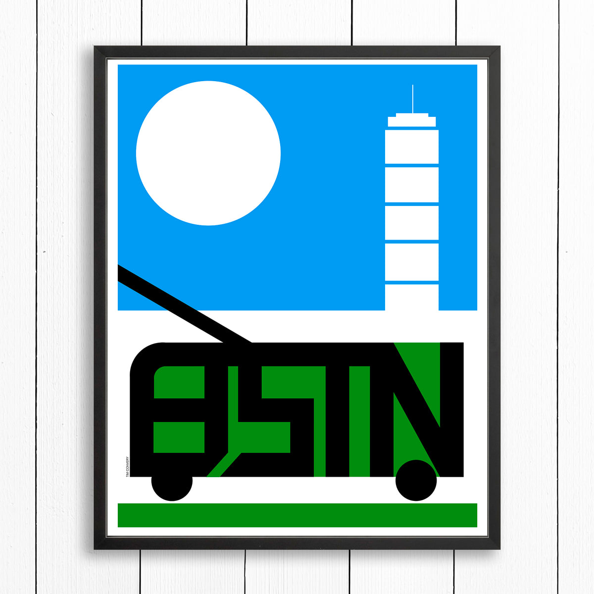 BOSTON / GREEN LINE / PRINT