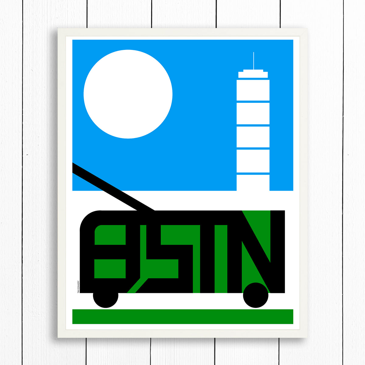 BOSTON / GREEN LINE / PRINT