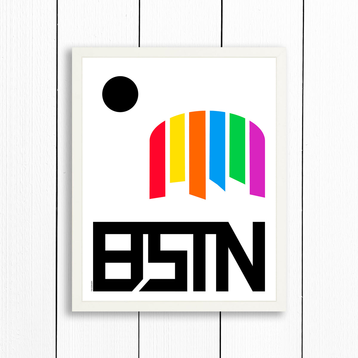 BOSTON / GAS TANK / PRINT