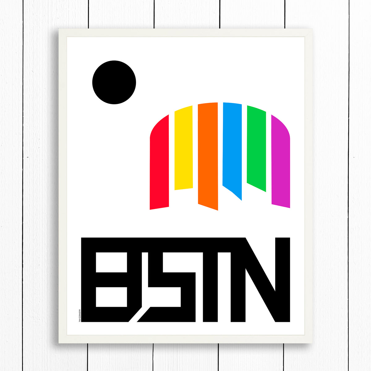 BOSTON / GAS TANK / PRINT