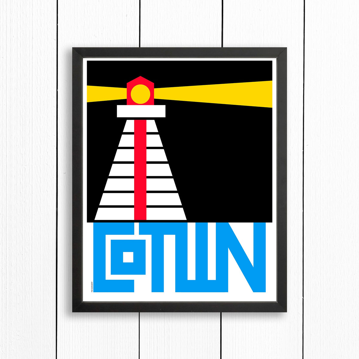 CHARLOTTETOWN PE / PRINT COLOR / 16X20 / BLACK Artwork