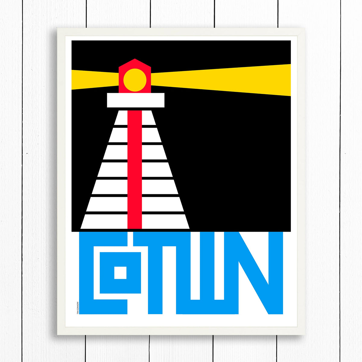 CHARLOTTETOWN PE / PRINT COLOR / 24X30 / WHITE Artwork