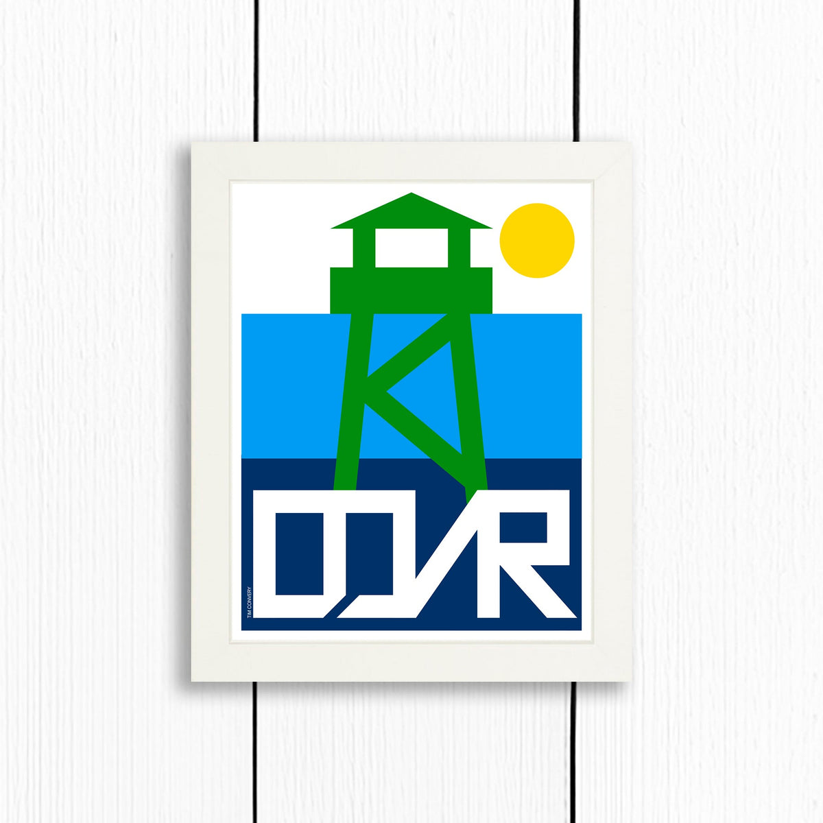 DOVER / PRINT COLOR / 8X10 / WHITE Artwork