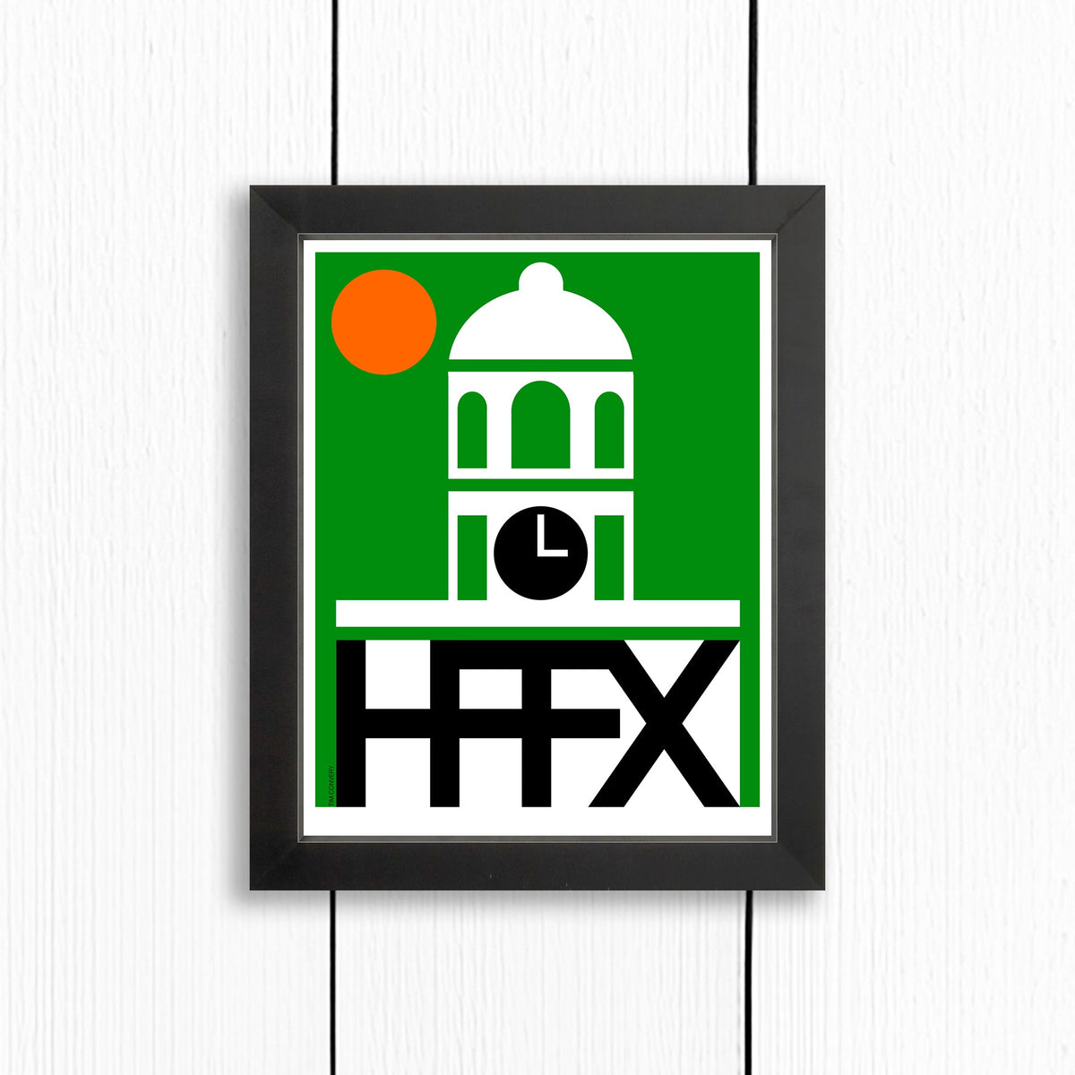 HALIFAX NS / PRINT COLOR / 8X10 / BLACK Artwork