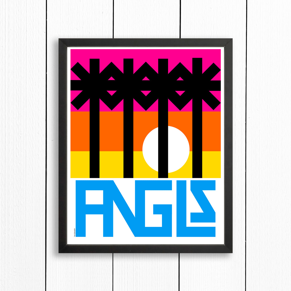 LA / SUNSET / PRINT
