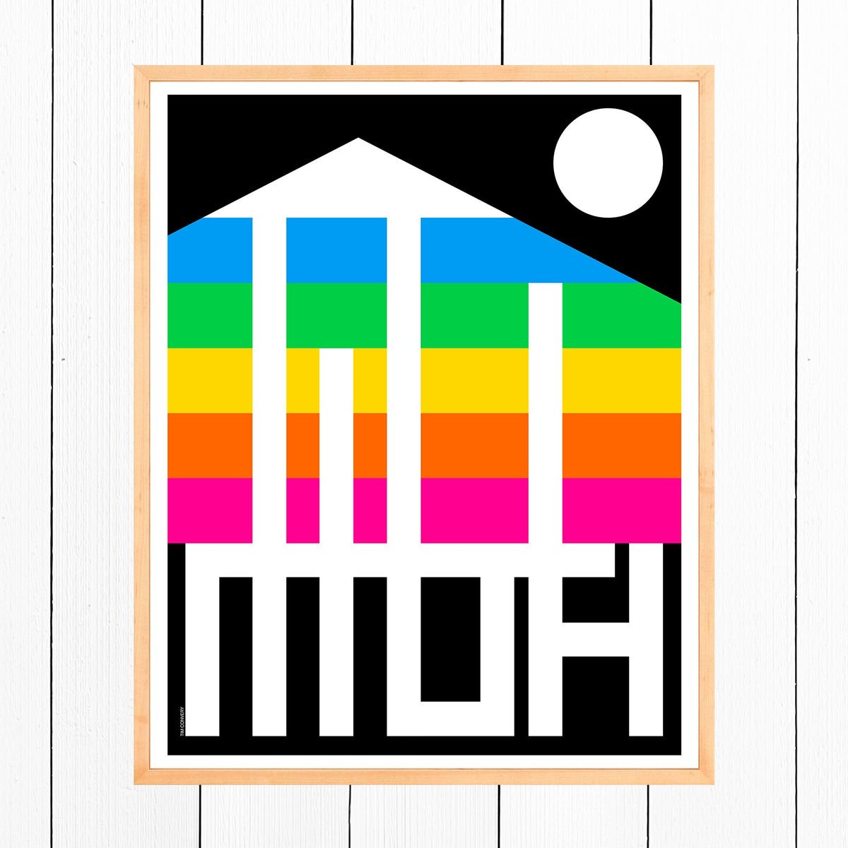 Mammouth / Print Color 24X30 Natural Artwork