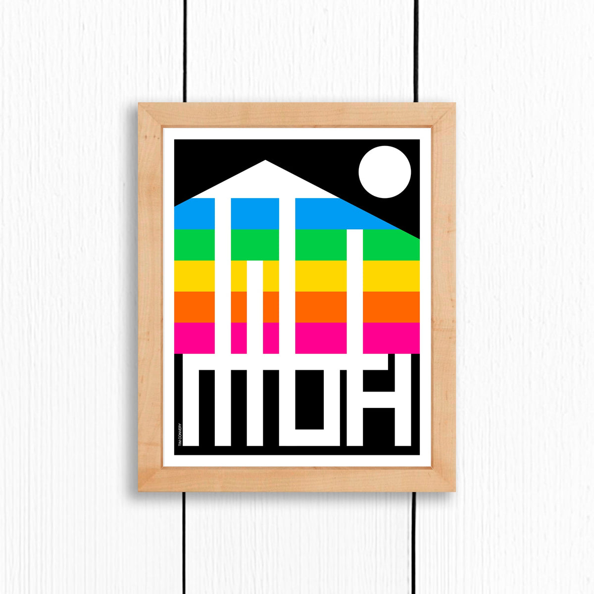 Mammouth / Print Color 8X10 Natural Artwork