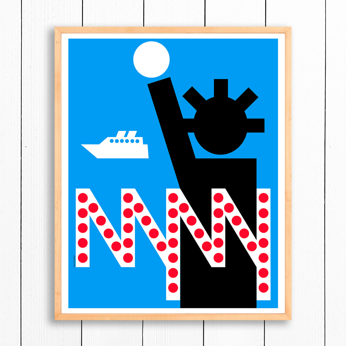 NYC / STATUE OF LIBERTY / PRINT