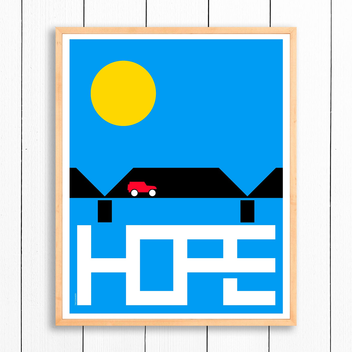 NEW HOPE / PRINT COLOR / 24X30 / NATURAL Artwork