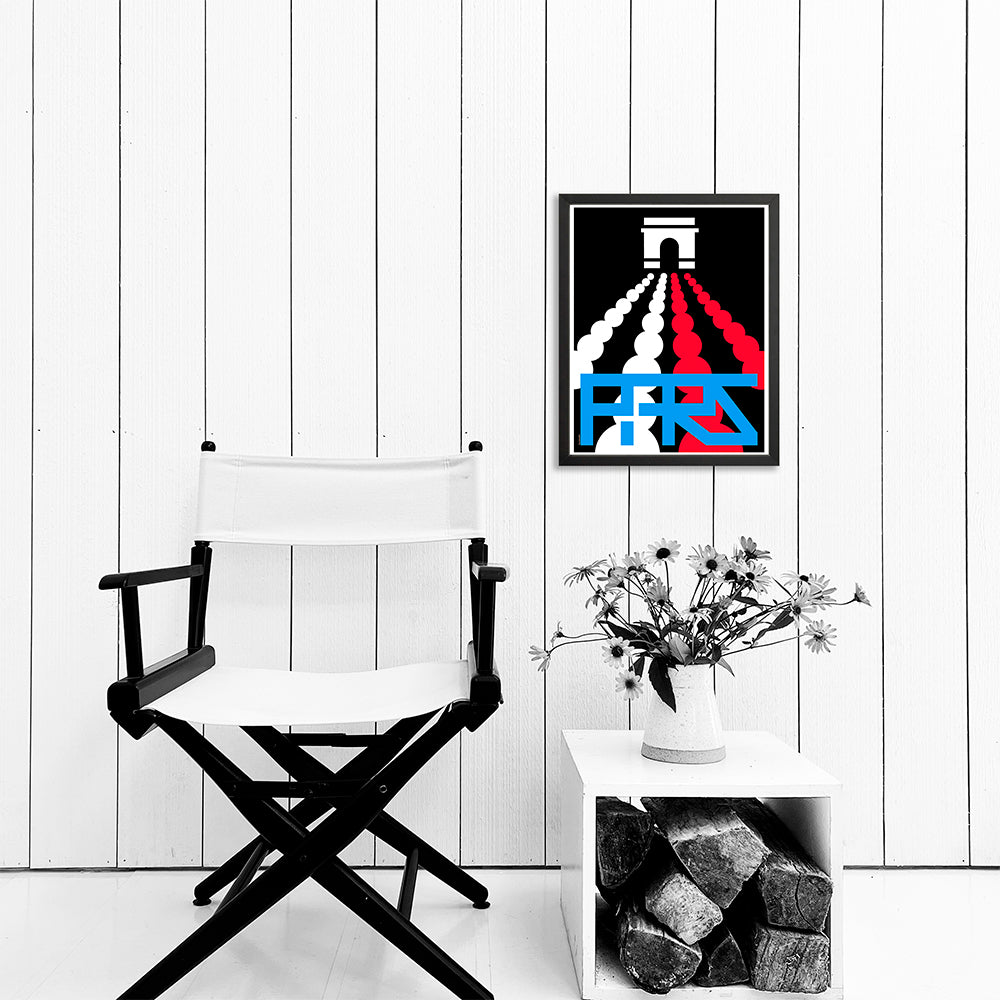 PARIS / ARC DE TRIOMPHE / PRINT