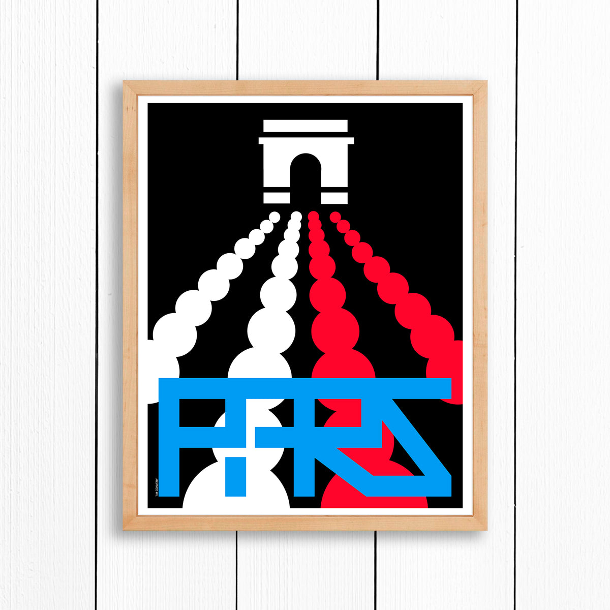 PARIS / ARC DE TRIOMPHE / PRINT