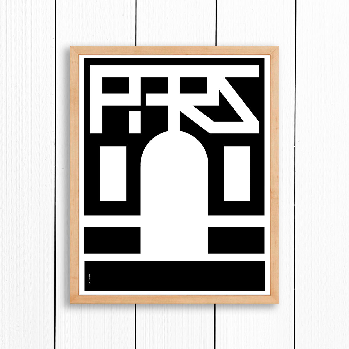 PARIS / ARC DE TRIOMPHE / PRINT