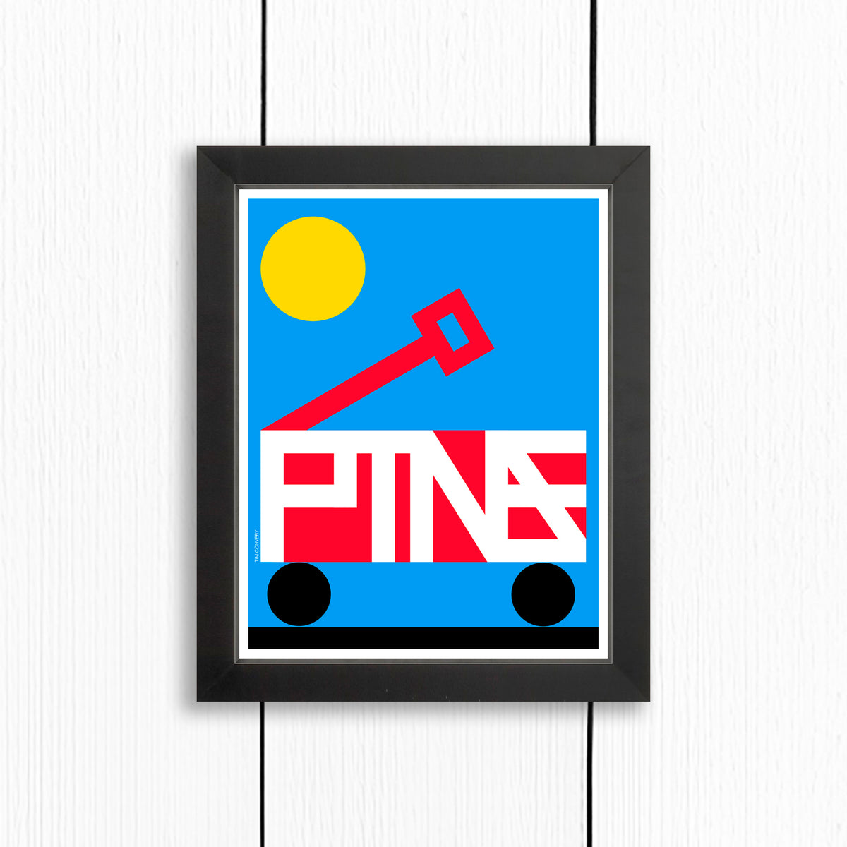 PINES / WAGON / PRINT