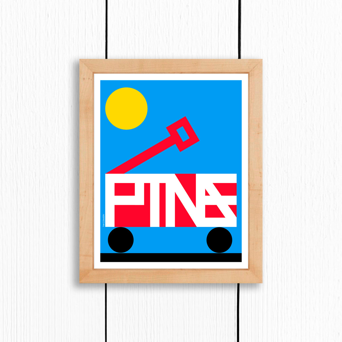 PINES / WAGON / PRINT