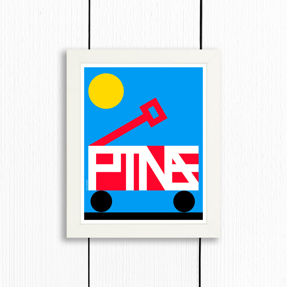PINES / WAGON / PRINT