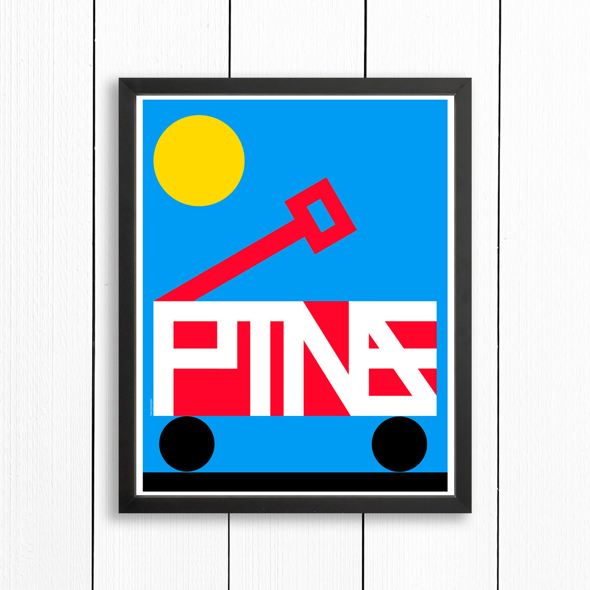 PINES / WAGON / PRINT