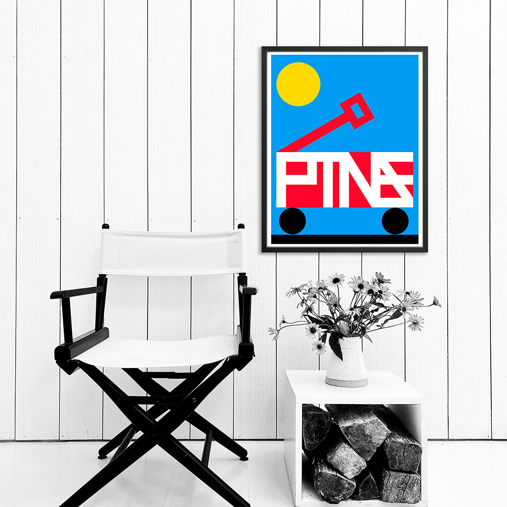 PINES / WAGON / PRINT