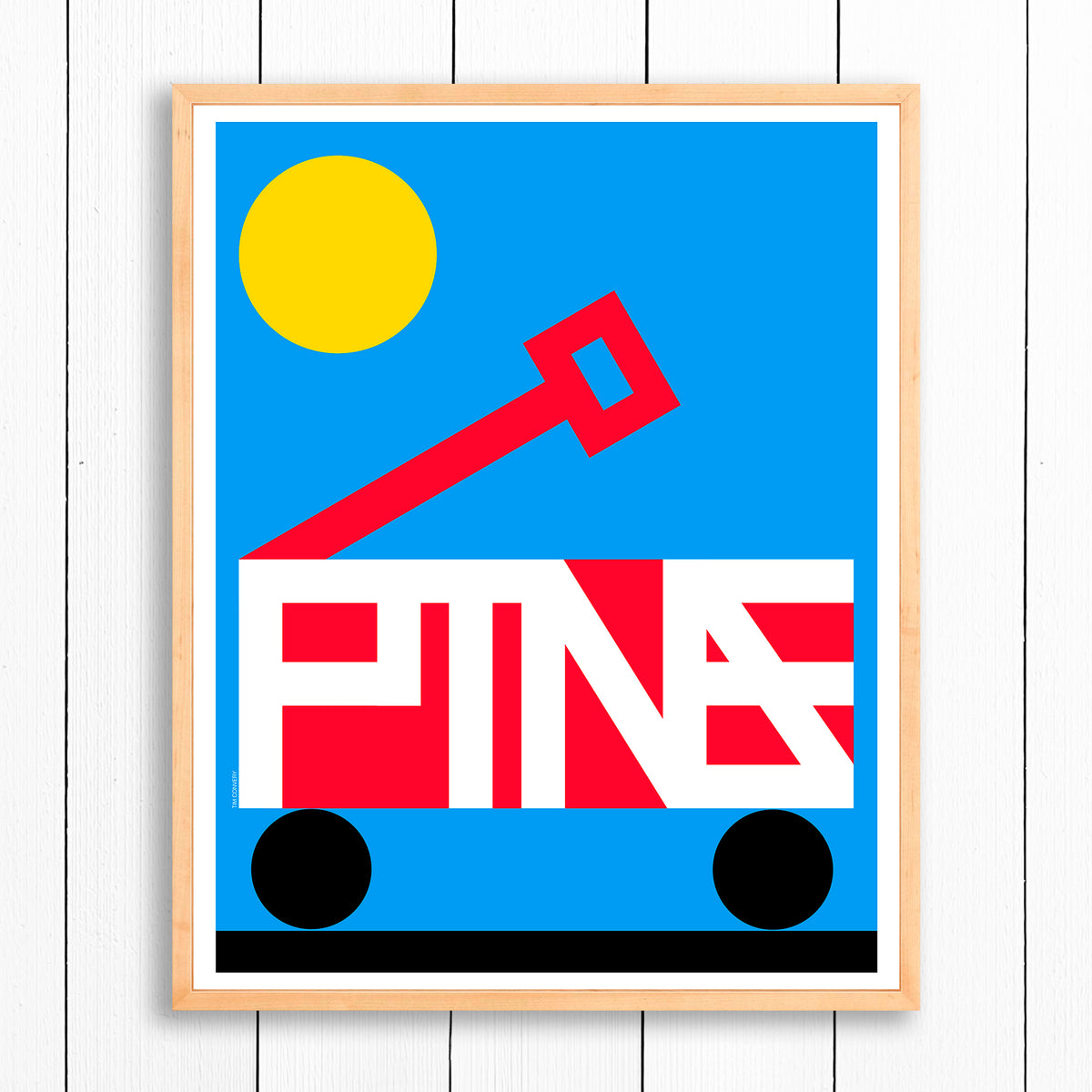 PINES / WAGON / PRINT