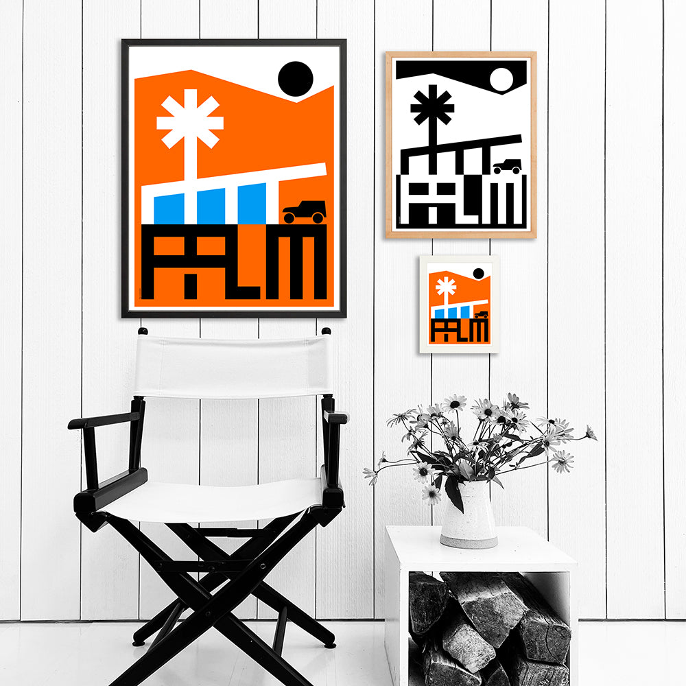 PALM SPRINGS / CAR / PRINT