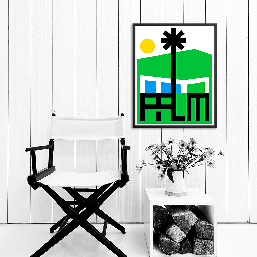 PALM SPRINGS / BUTTERFLY / PRINT