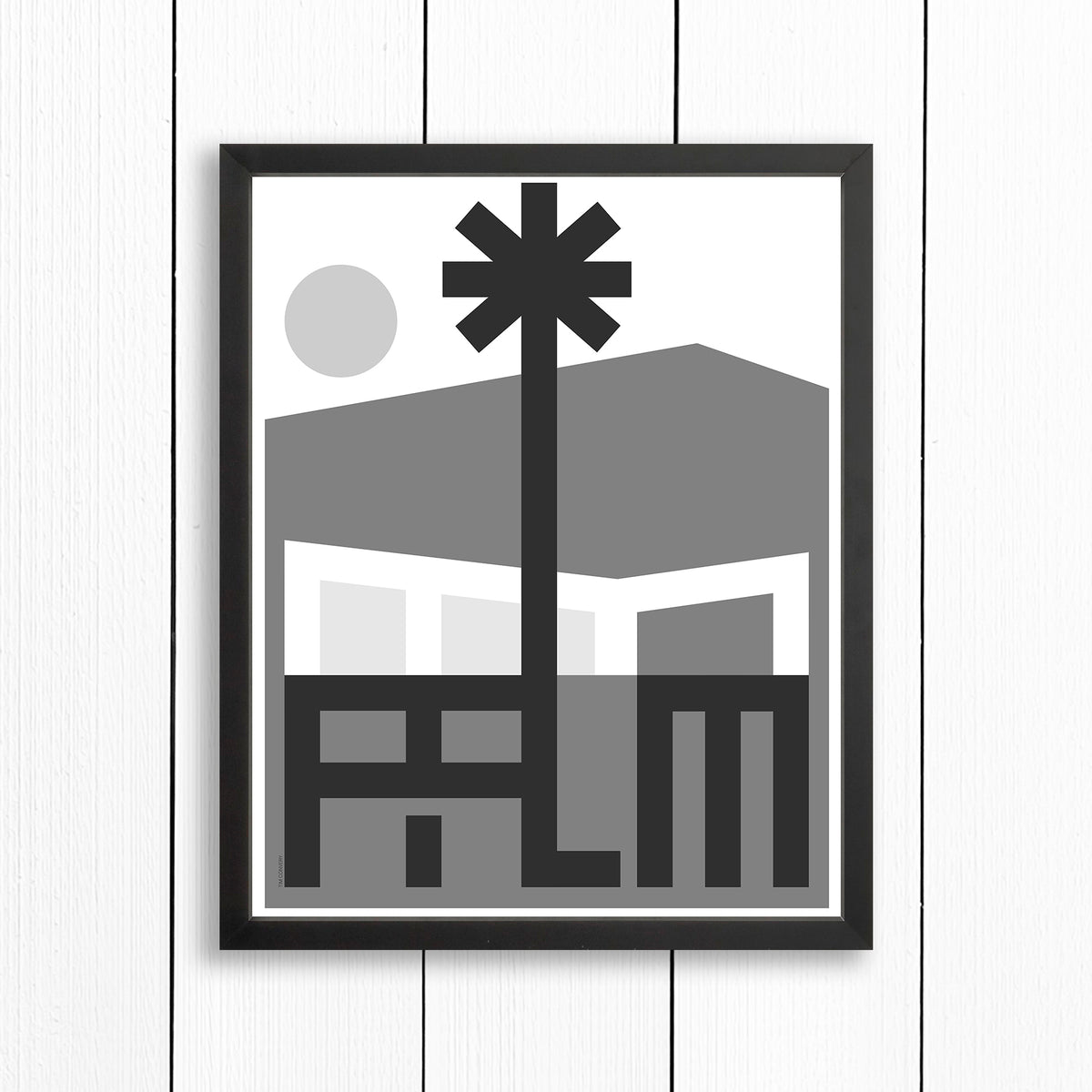 PALM SPRINGS / BUTTERFLY / PRINT