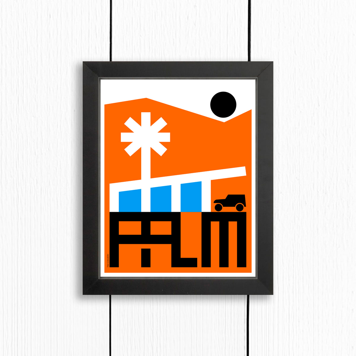 PALM SPRINGS / CAR / PRINT