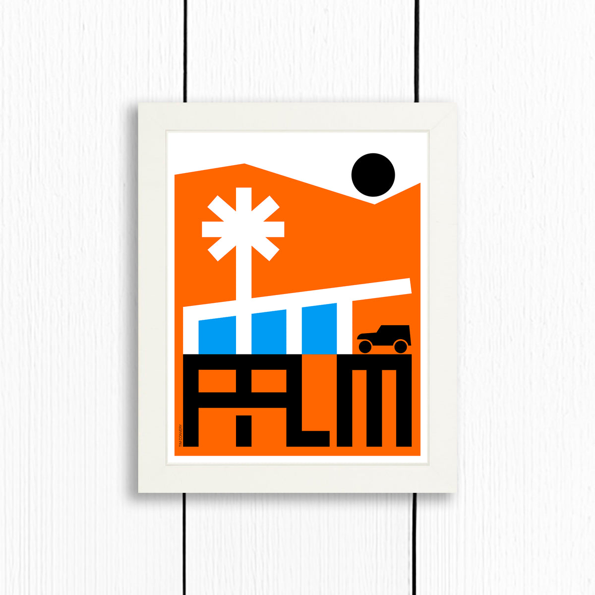 PALM SPRINGS / CAR / PRINT