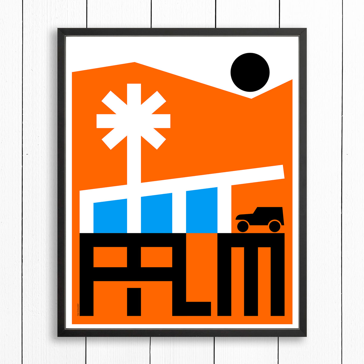 PALM SPRINGS / CAR / PRINT