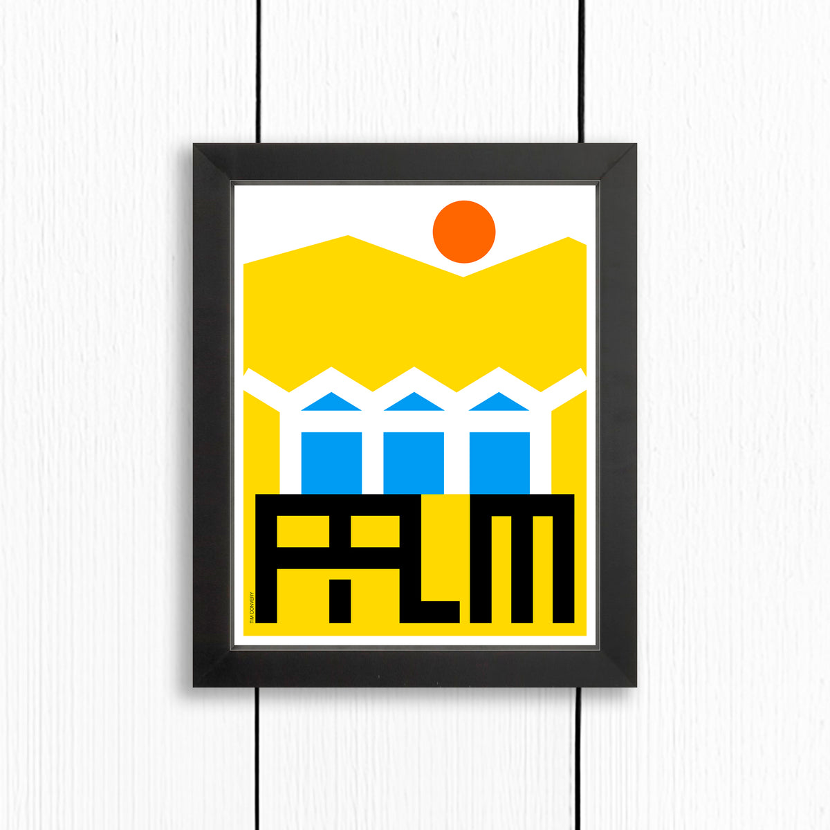 PALM SPRINGS / STEEL ROOF / PRINT