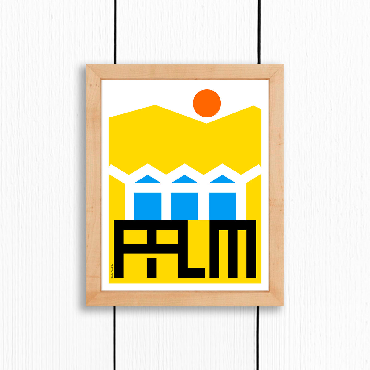 PALM SPRINGS / STEEL ROOF / PRINT