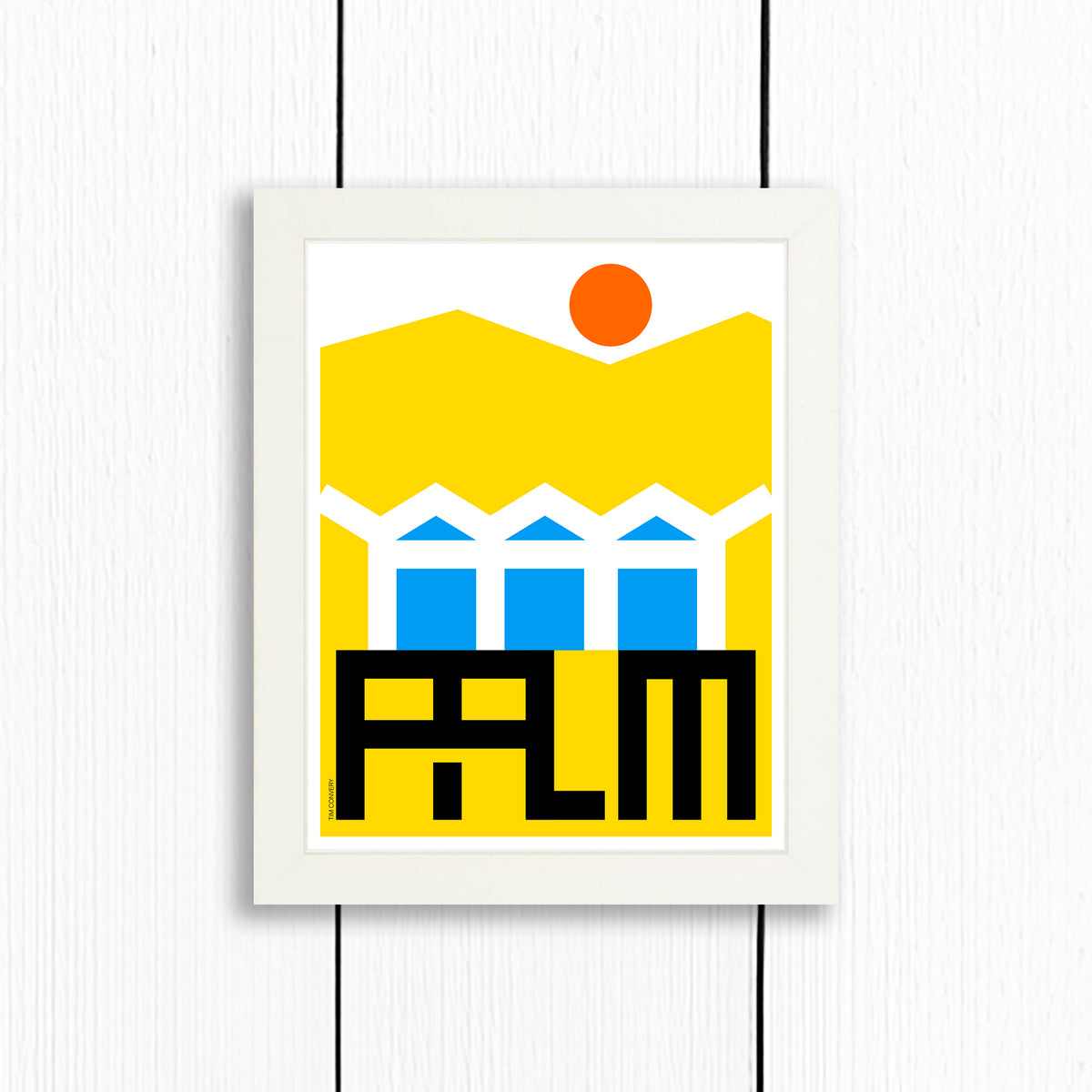 PALM SPRINGS / STEEL ROOF / PRINT