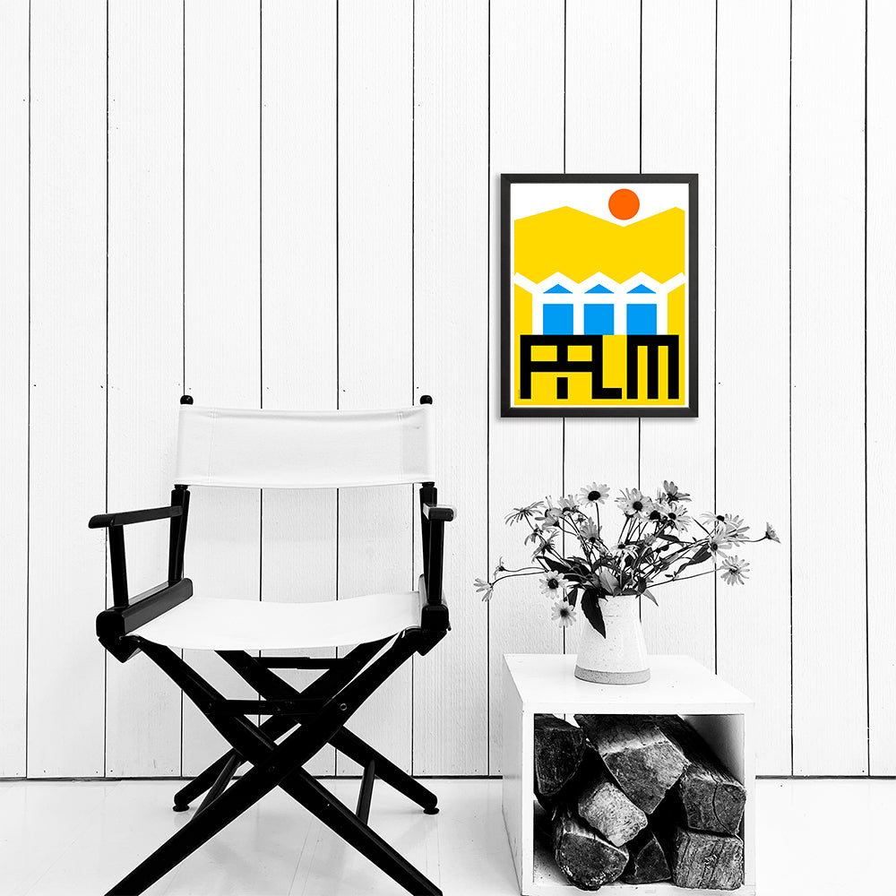 PALM SPRINGS / STEEL ROOF / PRINT