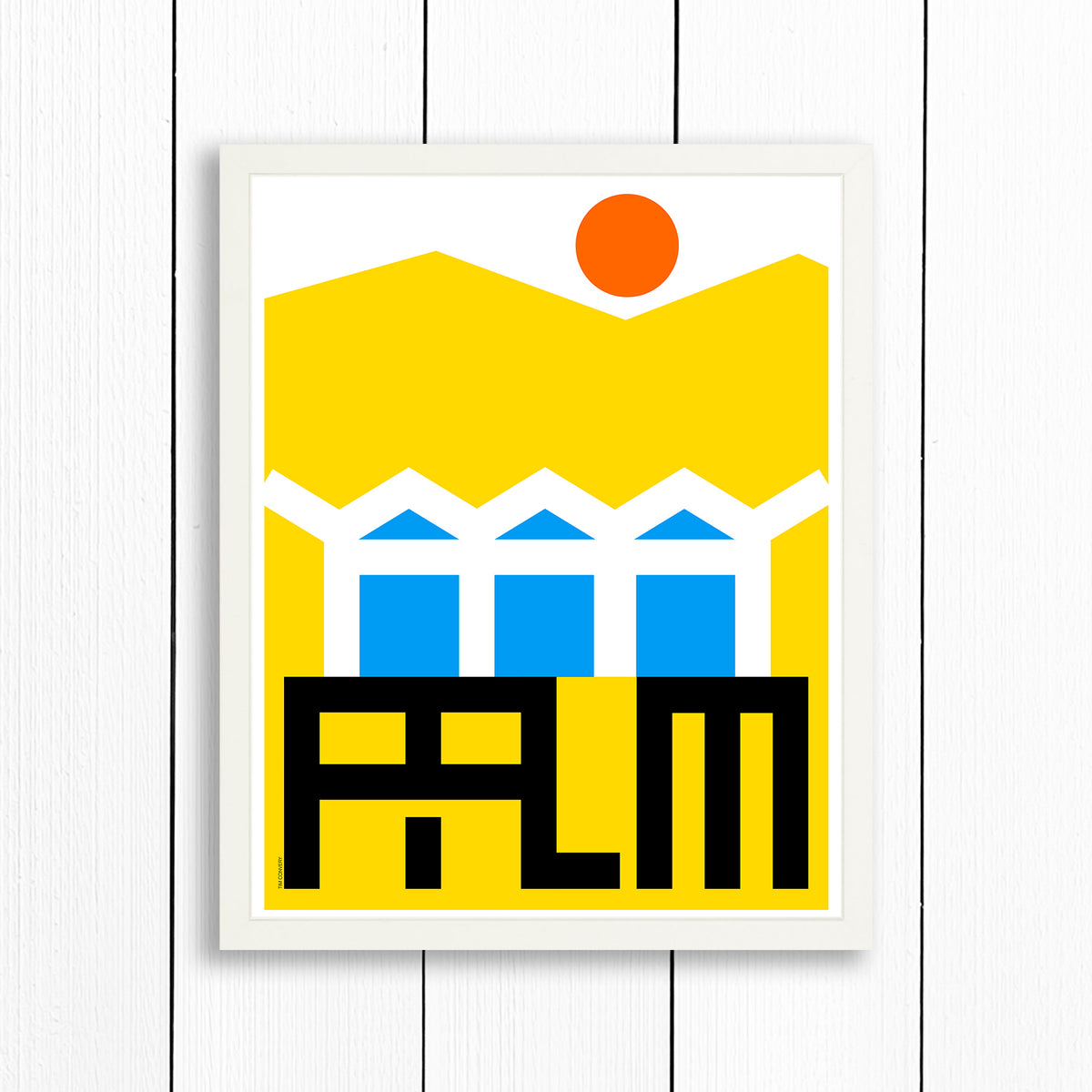 PALM SPRINGS / STEEL ROOF / PRINT