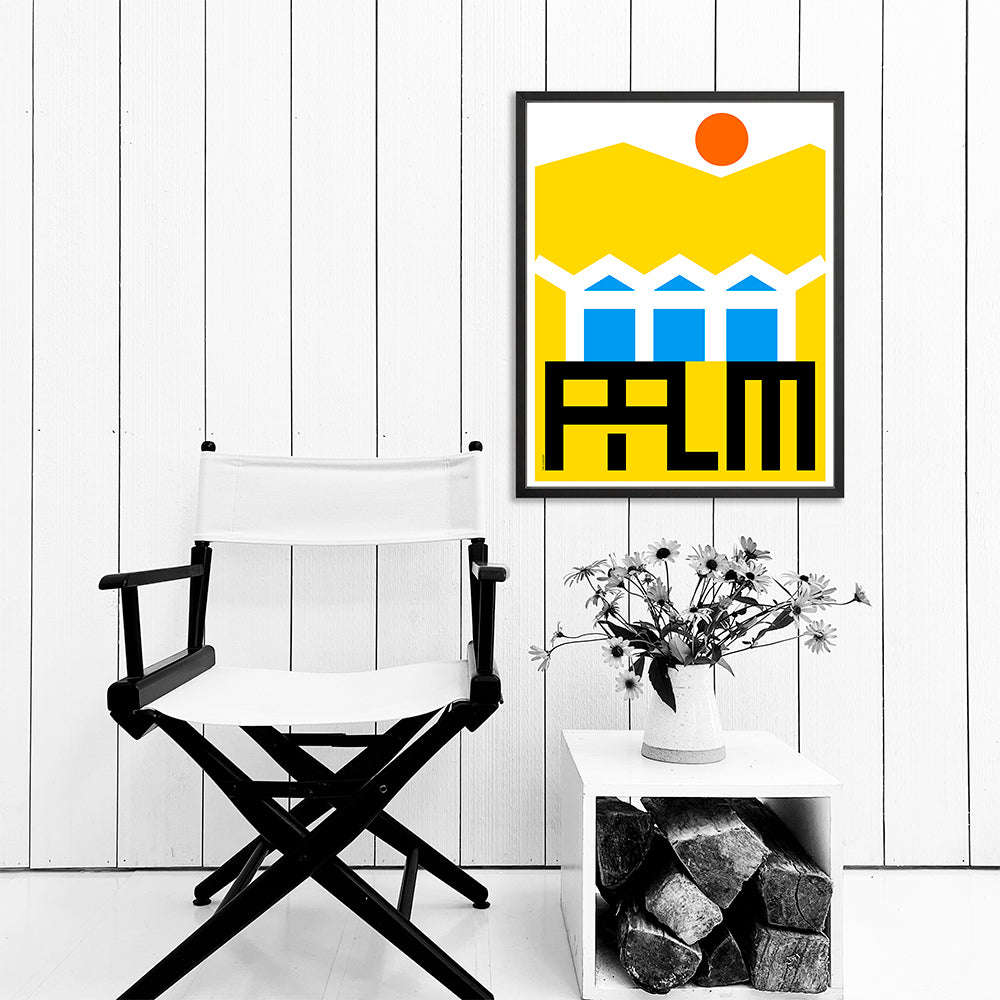 PALM SPRINGS / STEEL ROOF / PRINT